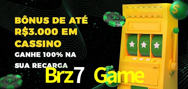 Brz7 Game melhor bônus de depósito